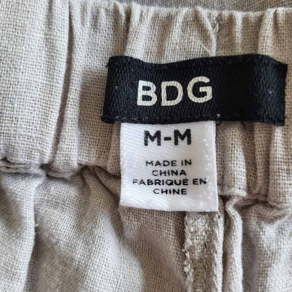BDG Linen Rayon Relaxed Fit Pant